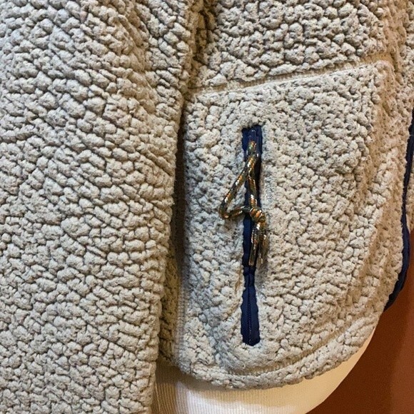 Aeropostale Prince & Fox Zip up Fleece Hoodie Size Small - Picture 6 of 9